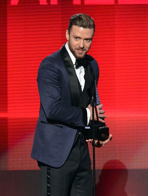 Justin Timberlake Being Weird at the AMAs