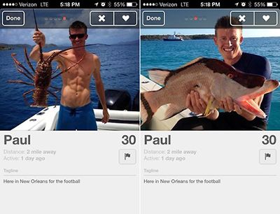 The Weird Reason Why Guys Always Hold Fish In Dating Apps