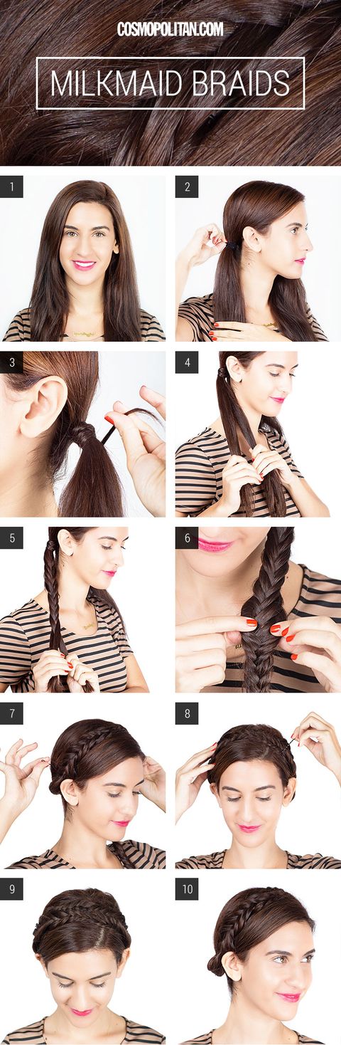 42 Top Pictures How To Braid Long Hair Yourself - How To Tight Dutch Braids On Yourself Babes In Hairland