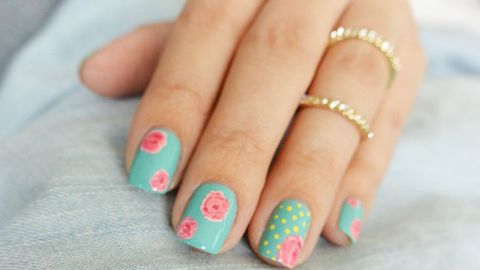 Flower Manicure Tutorial Nails By Arelis P Tutorial