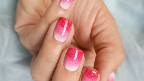 Pink Gradient Nail Art How To Get Ombre Nails