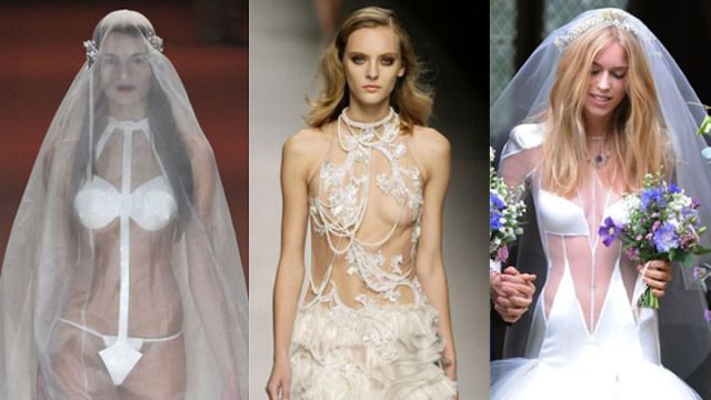 24 Shockingly Naked Wedding Looks You Wont Believe 