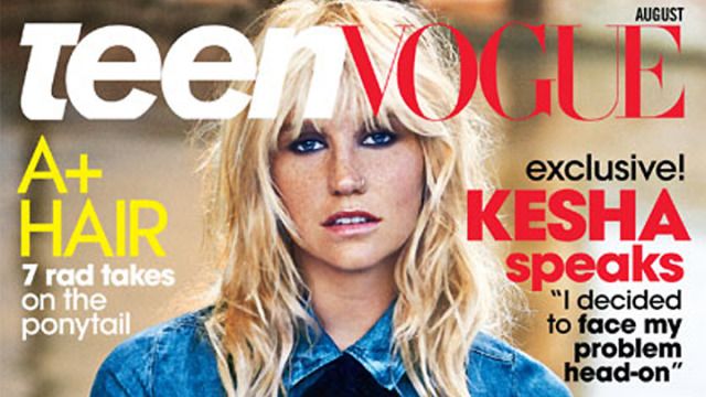 Kesha Covers Teen Vogue Opens Up About Her Eating Disorder