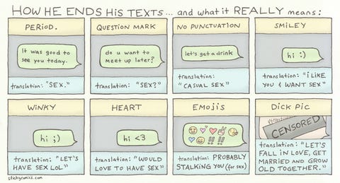 what 8 of his most common texts really mean