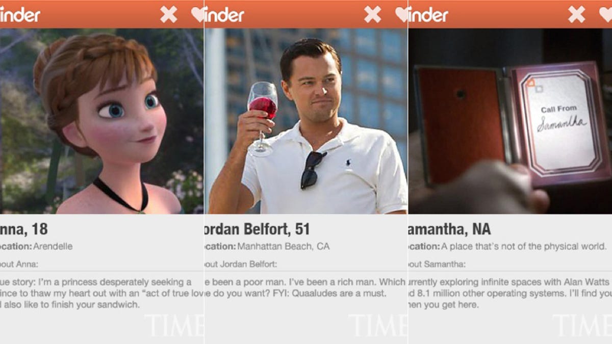Disney Princesses Tinder Oscar Nominated Films Tinder