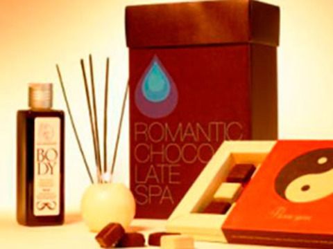 <p>Who can resist a delectable, delicious combination from Max Brenner? Enjoy "Vanilla Burbon" bubblebath, a vanilla-coconut-scented truffle candle, incense sticks, and tasty bonbons, all packaged in an elegant box.  (<a href="https://shop.maxbrenner.com/product.aspx?prd=143" target="_blank">MaxBrenner.com</a>, $57.95)</p>