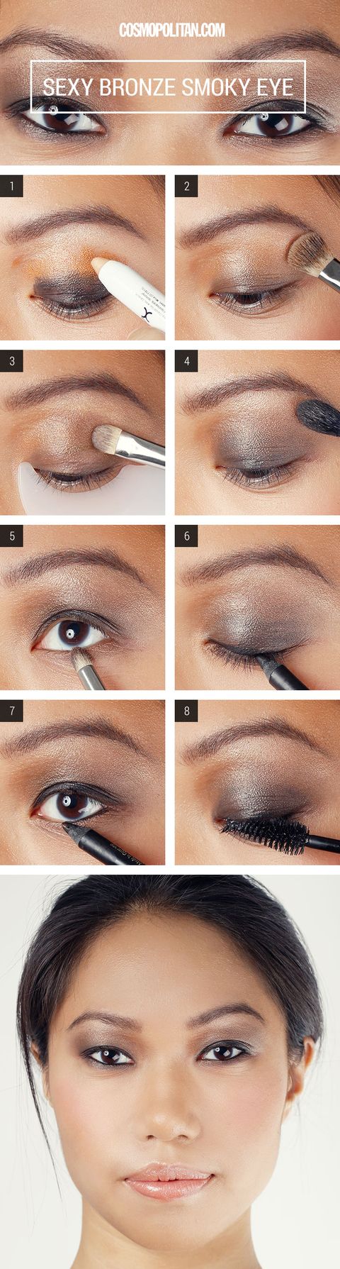 Bronze Smoky Eye Makeup How To Smoky Eye Makeup Tutorial