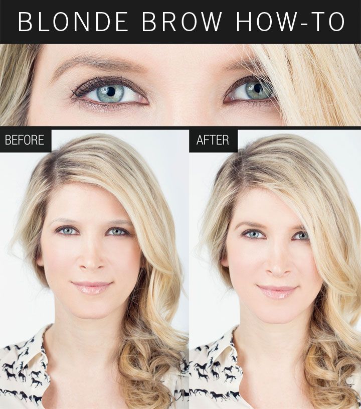 best eyebrow pencil for light blondes