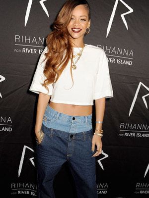 Rihanna's Double Jeans from Her Collection — Rihanna Clothing Line