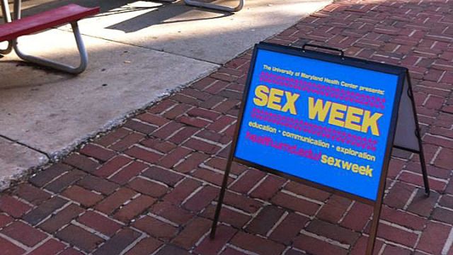 University Of Maryland Sex Week 