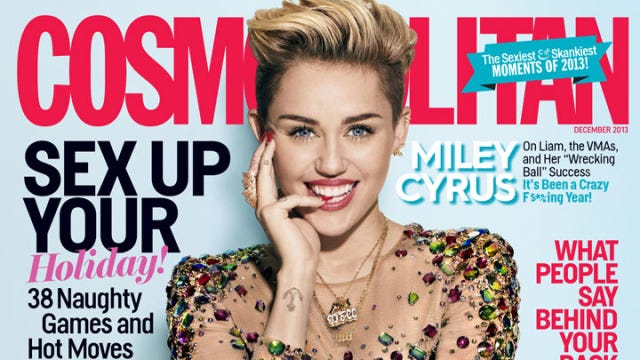 Miley Cyrus December 2013 Cosmopolitan Interview - Miley Cyrus December
