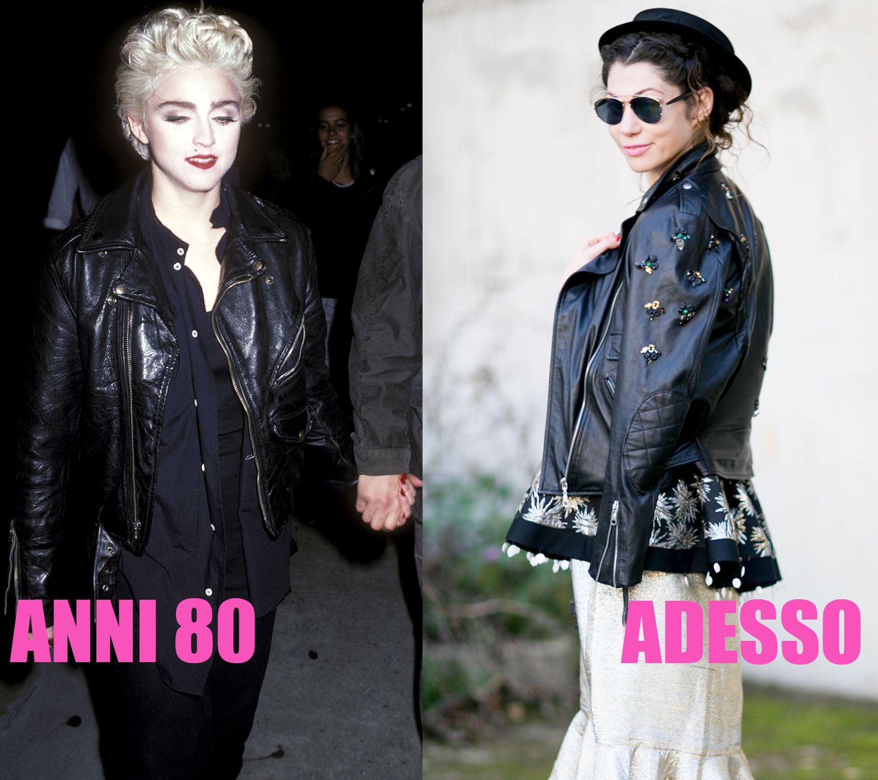 Look anni 80: le tendenze glam dallo street style