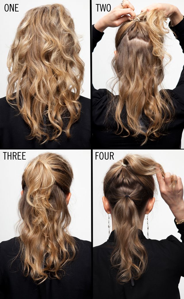 Two ponytail hairstyle Stock Photos, Royalty Free Two ponytail hairstyle  Images | Depositphotos