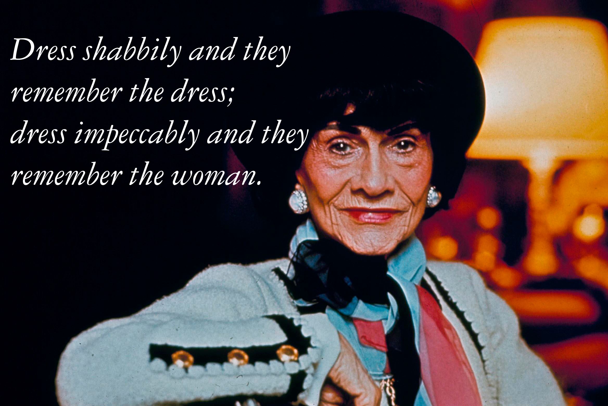 AD Remembers Coco Chanel's Iconic Style