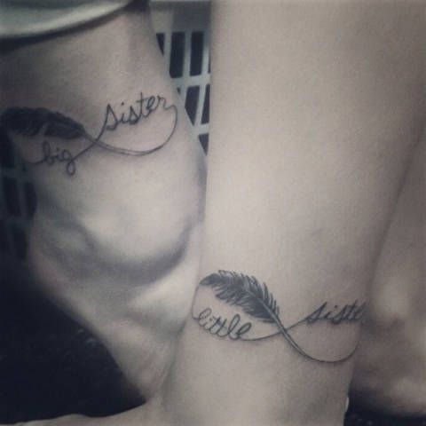 25 Matching Sister Tattoos To Celebrate Your Special Bond | Small sister  tattoos, Matching sister tattoos, Unique sister tattoos