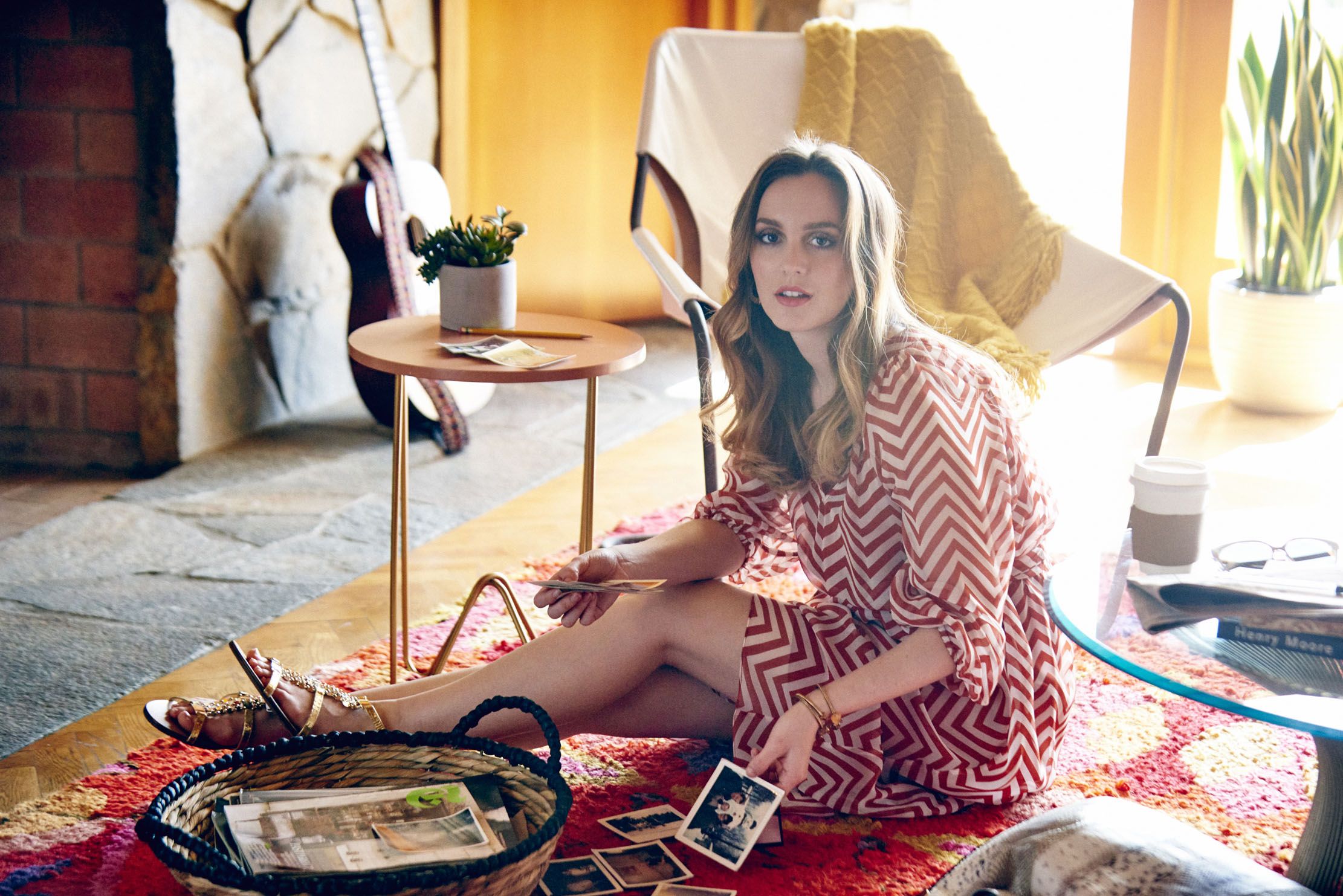 Leighton Meester has bagged a photo diary with Jimmy Choo