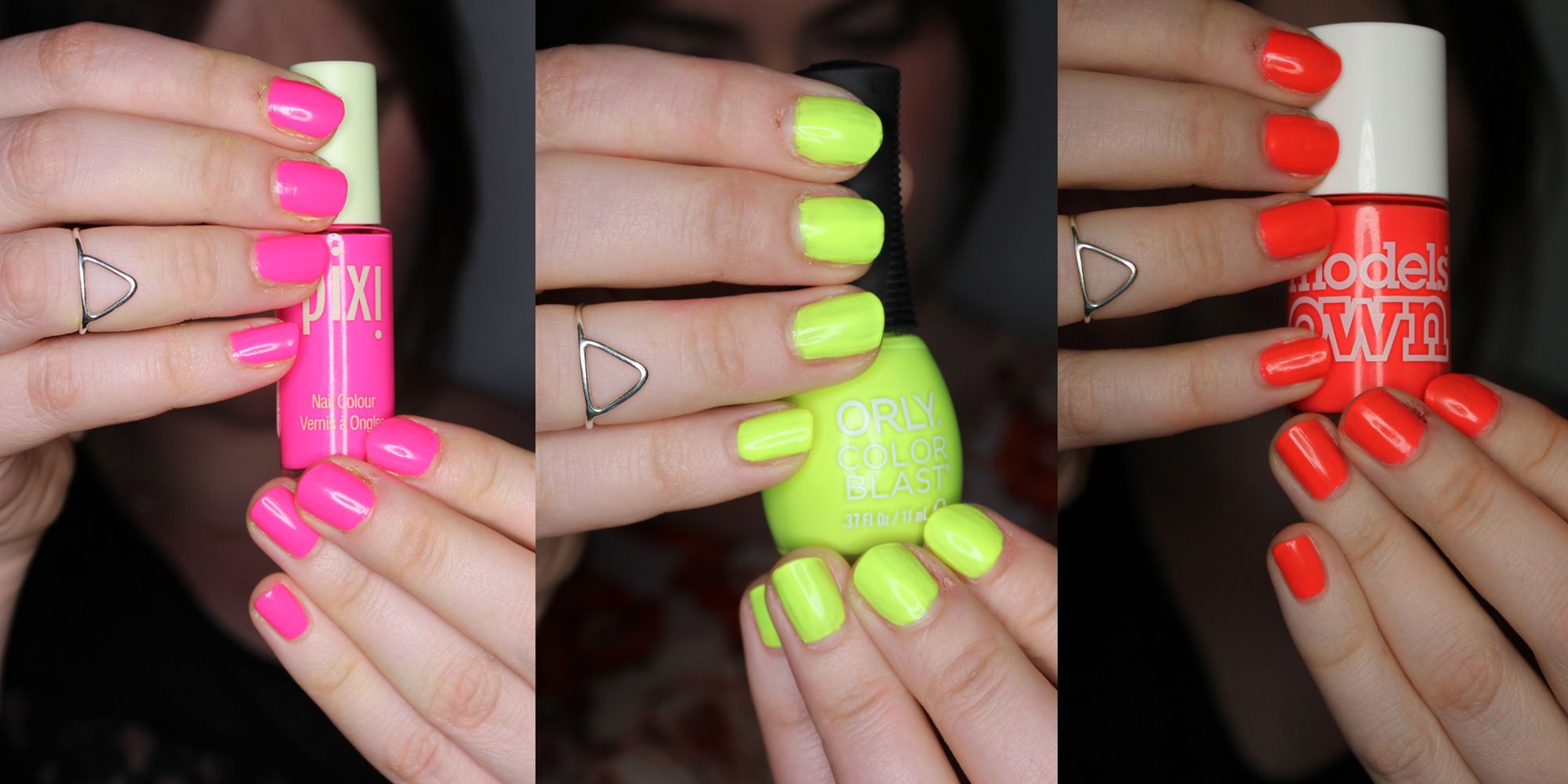 9. L.A. Colors Nail Polish Neon Collection - wide 1