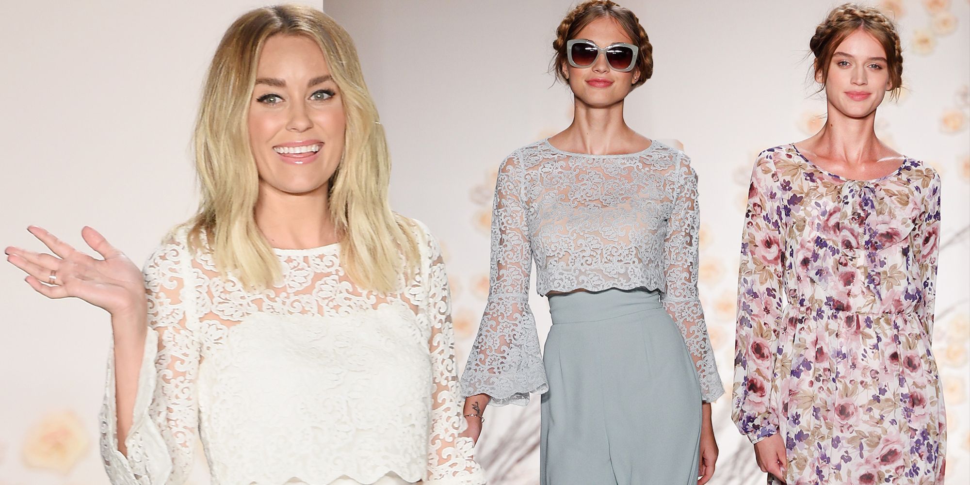 Celebrities at Lauren Conrad's NYFW Show September 2015