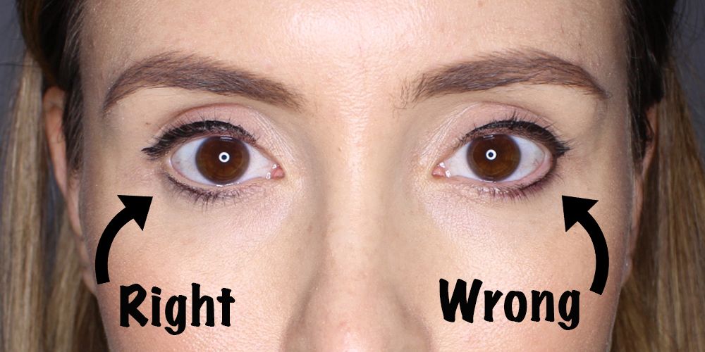varemærke Korrespondance letvægt The easy eyeliner trick for faking wider eyes