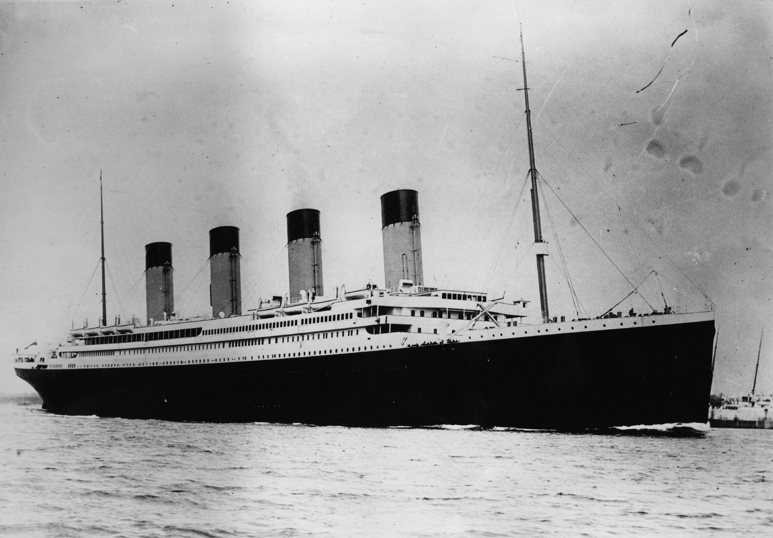 PSA: apparently the Titanic didn't actually sink after all