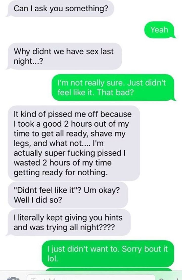 This girl did NOT react well to a man who didnt want to have sex with image