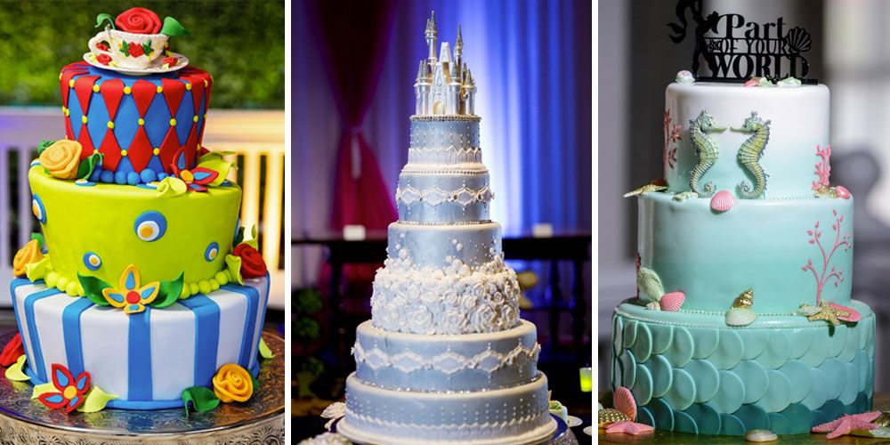Disney Wedding Cakes Gallery | Disney's Fairy Tale Weddings