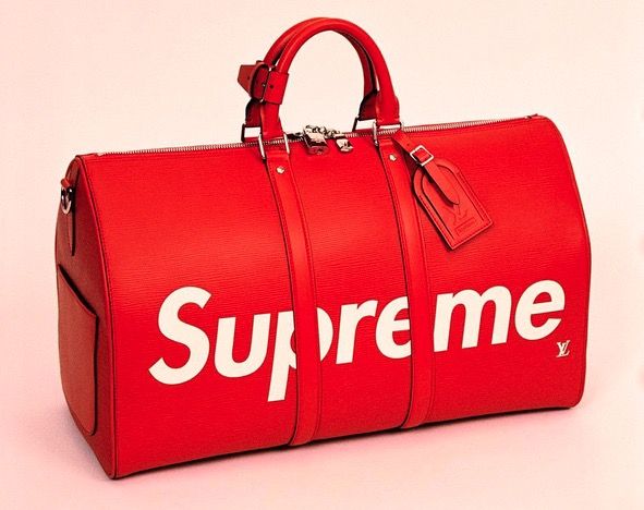 Louis Vuitton x Supreme Backpack Red Epi - Luxury Shopping