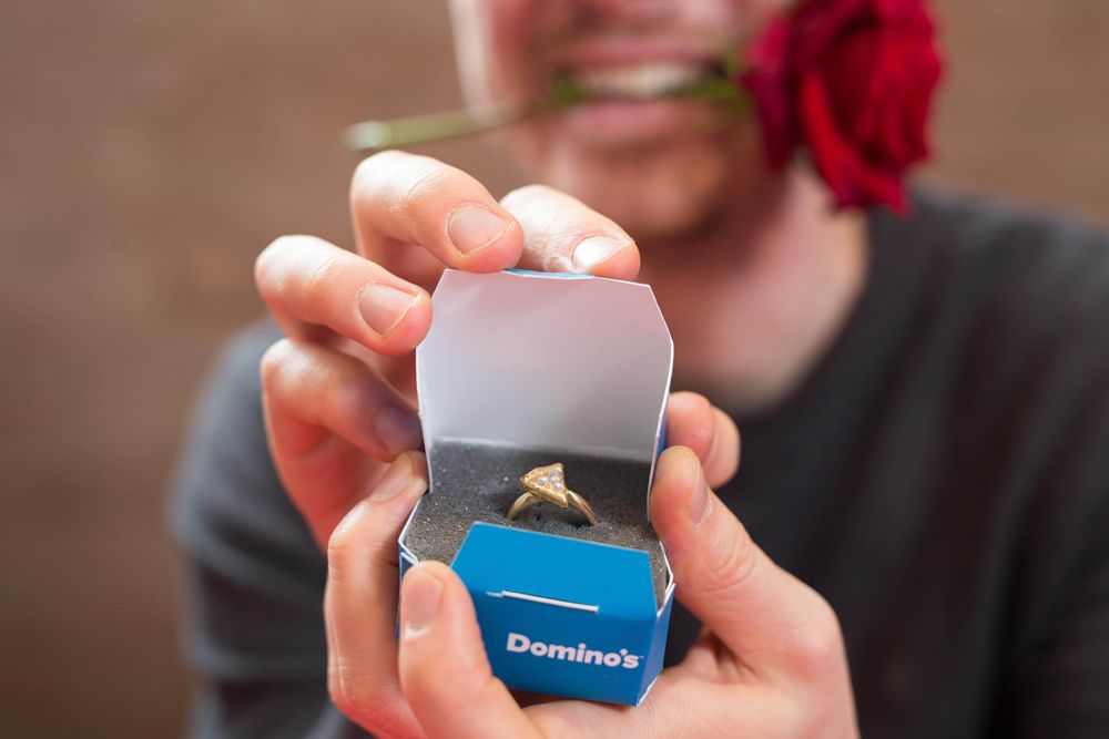 Domino's New Zealand - 💍 LAST CHANCE 💍 This is your last reminder to  enter for the chance to win a one-of-a-kind pizza slice ENGAGEMENT RING!  Submit a 30-second video detailing how