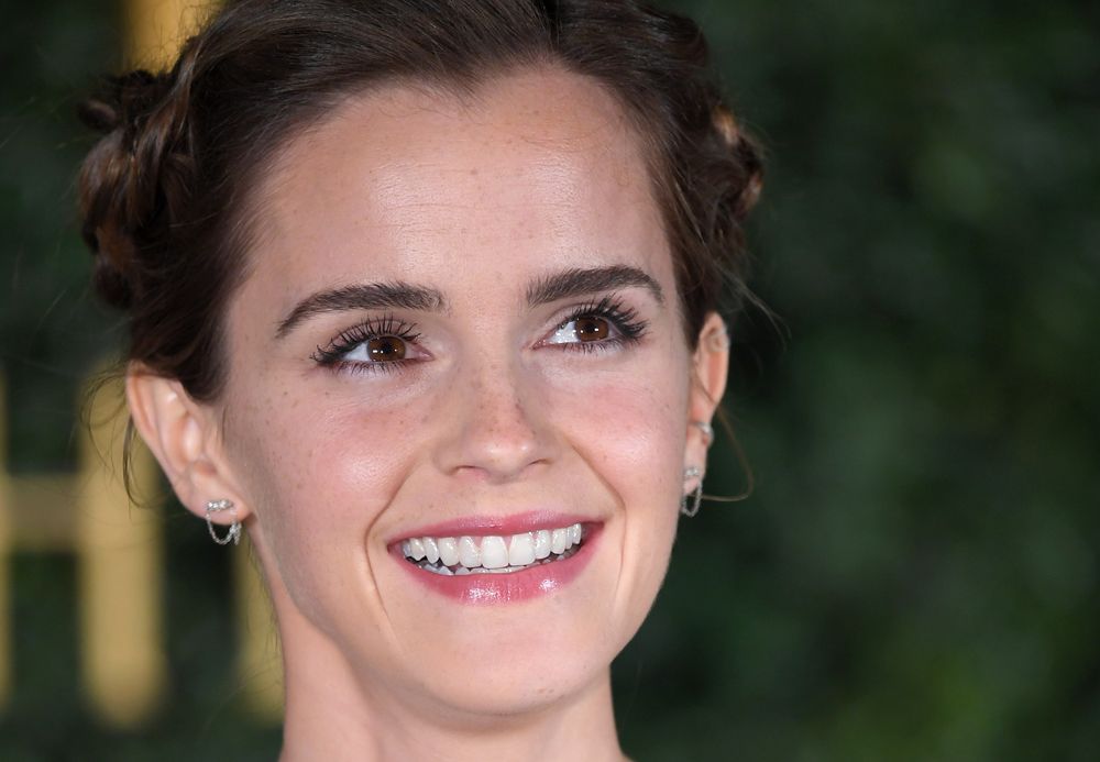 Emma Watson Beauty and the Beast premier makeup