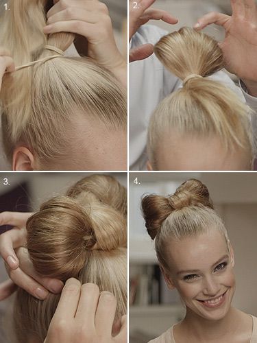 Soft And Lovely DIY Half-Up Hairstyle With A Bow - Styleoholic