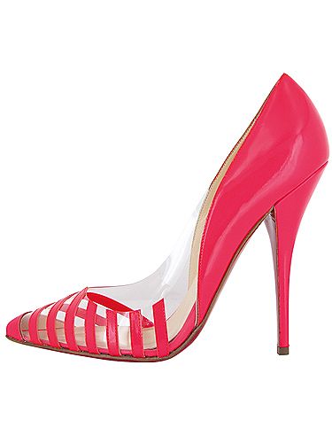 Perspex louboutin store