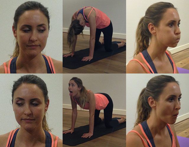 Surprise me , 6 Face Yoga Poses That'll Make You Look Like You Had a  Facelift - (Page 2)