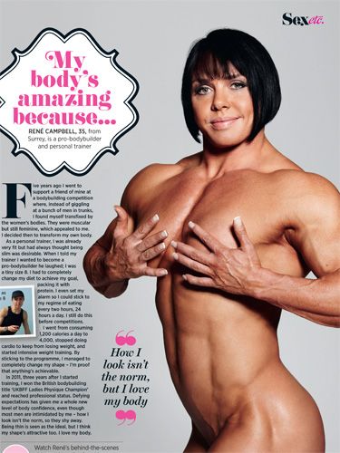 375px x 500px - Female pro-body builder :: Cosmo body confidence