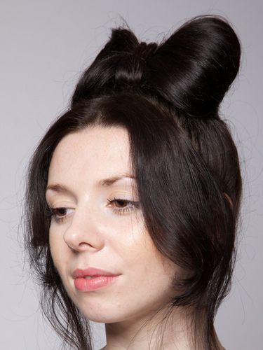 Black Three Layers Chiffon Bow Hair Claw Tulle Big Bows Hair Clip Fashion |  eBay