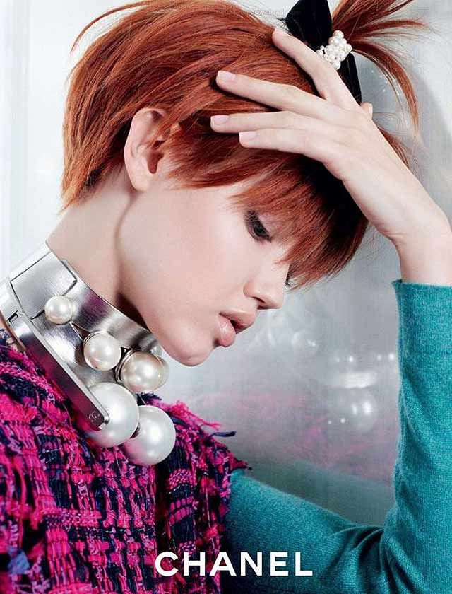 Pebbles Flinstone: hair icon? Chanel Spring/Summer 2014 campaign