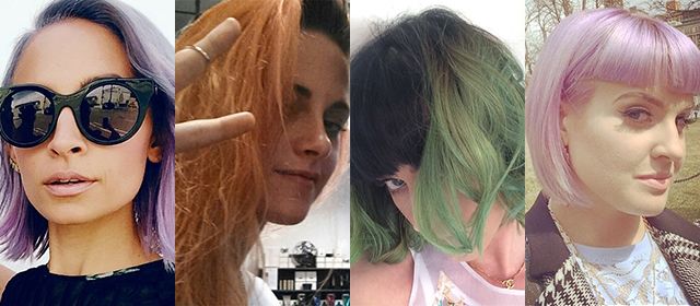 Drainbow: the hottest new hair trend loved by Katy Perry, Nicole Richie,  Kelly Osbourne and Kristen Stewart