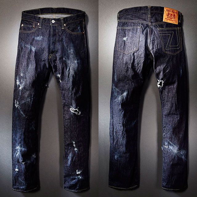 MUSINSA | BLACK MOMENT Vintage Cerulean Scratch Washed Denim Pants [Black  Blue]