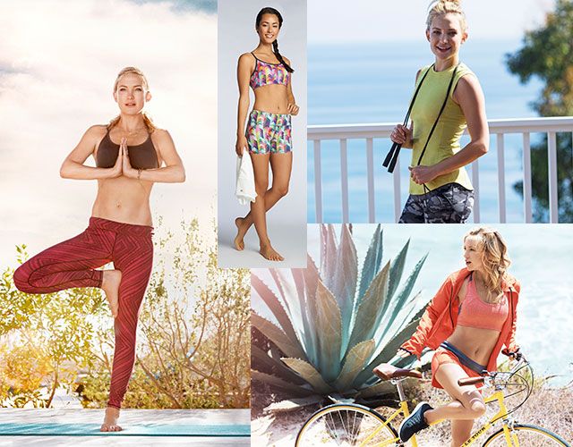 Kate Hudson launches Fabletics: super cute, affordable workout wear