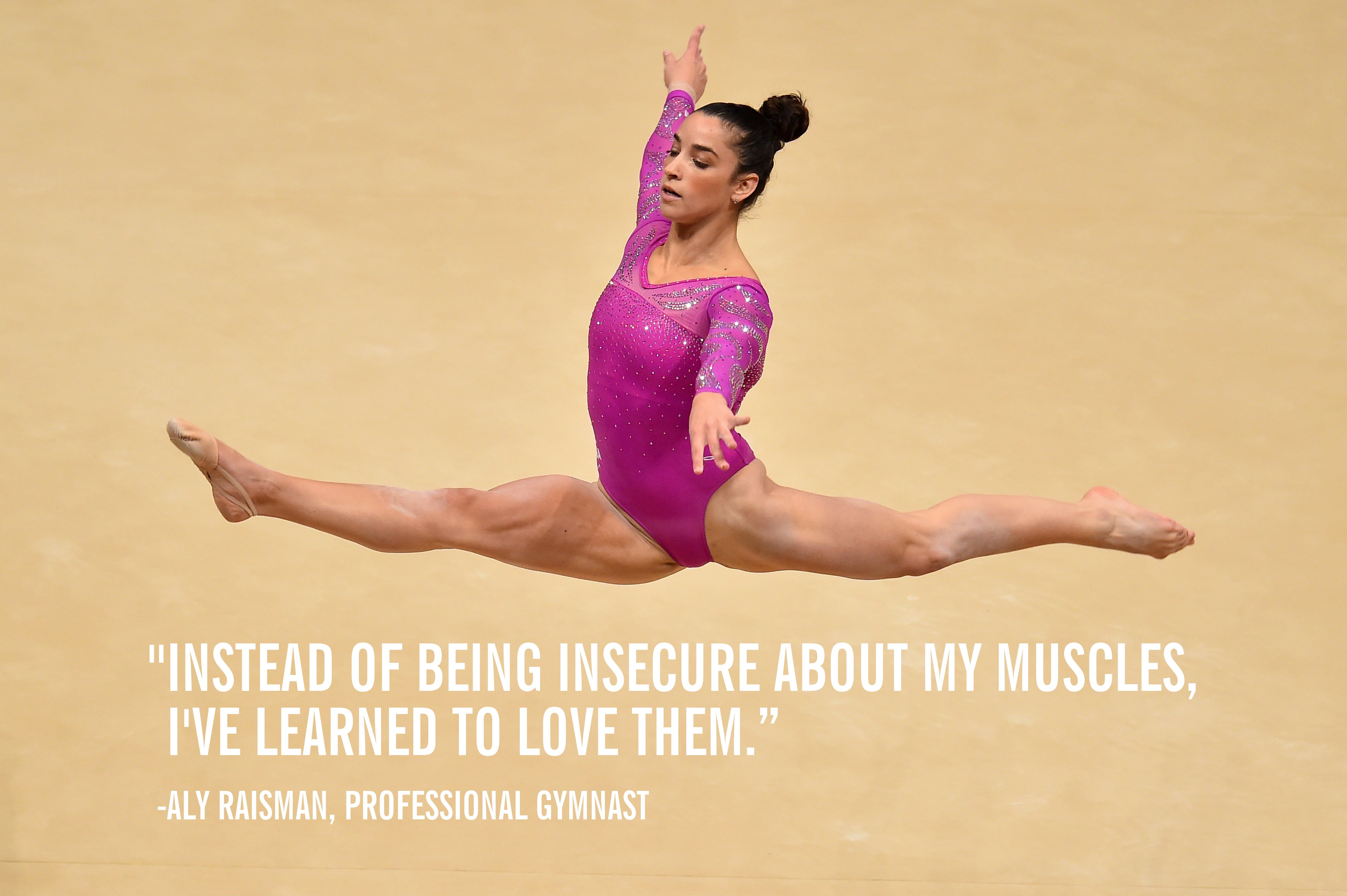 Aly Raisman Used to Think Her Arms Were 'Too Muscular