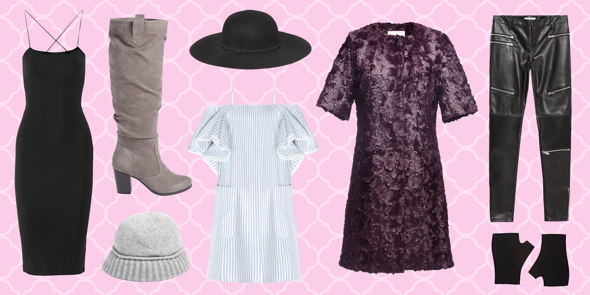 9 super easy ways to wear dresses in the winter and not freeze