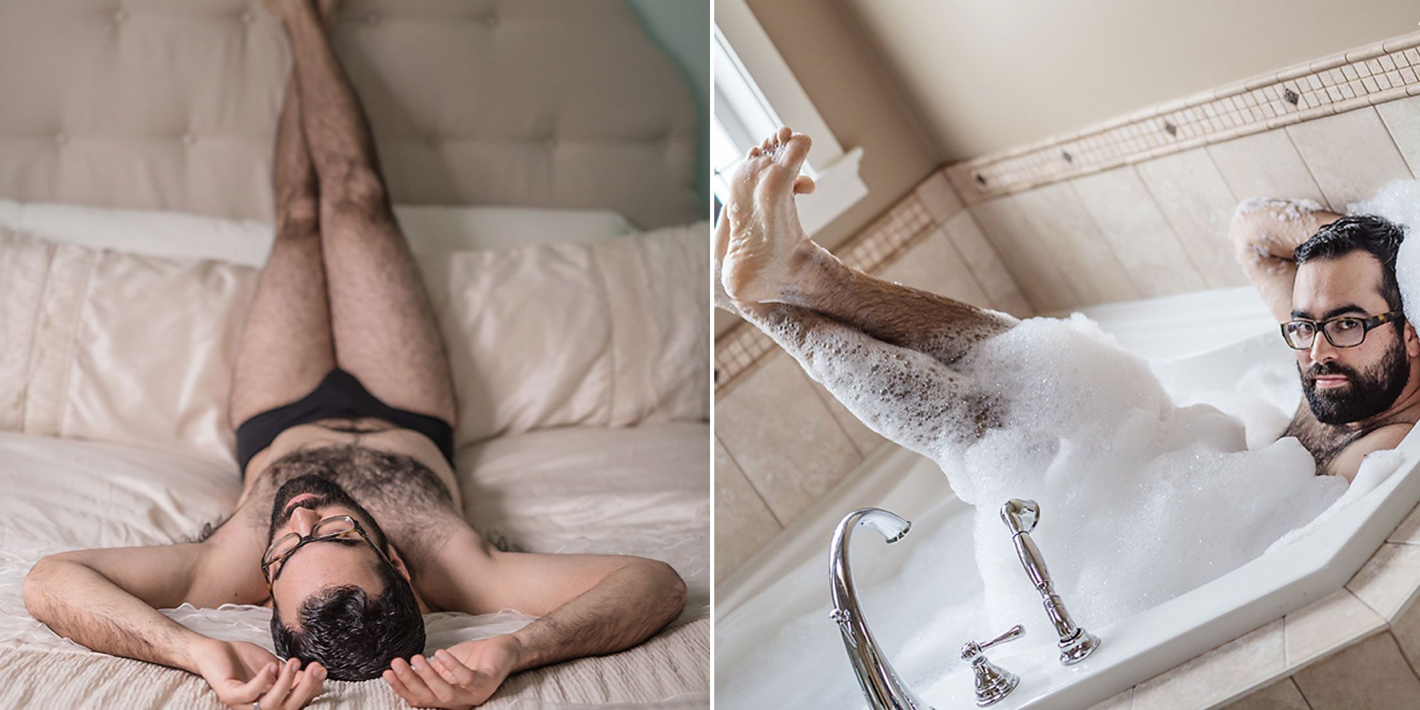 See This Man Absolutely Nail a Boudoir Shoot for His Wife