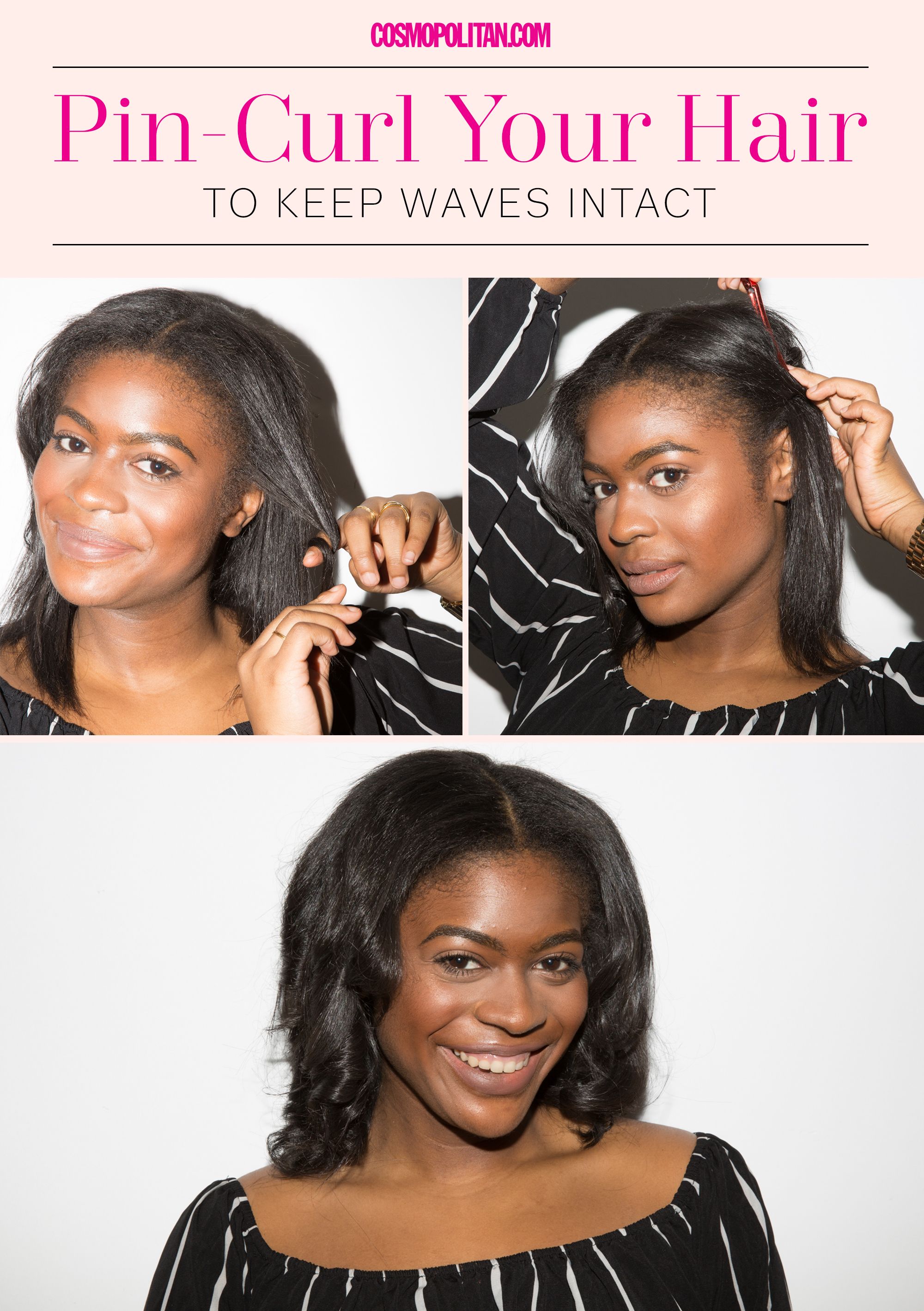 How to Curl Your Hair With Straighteners  Milk  Blush