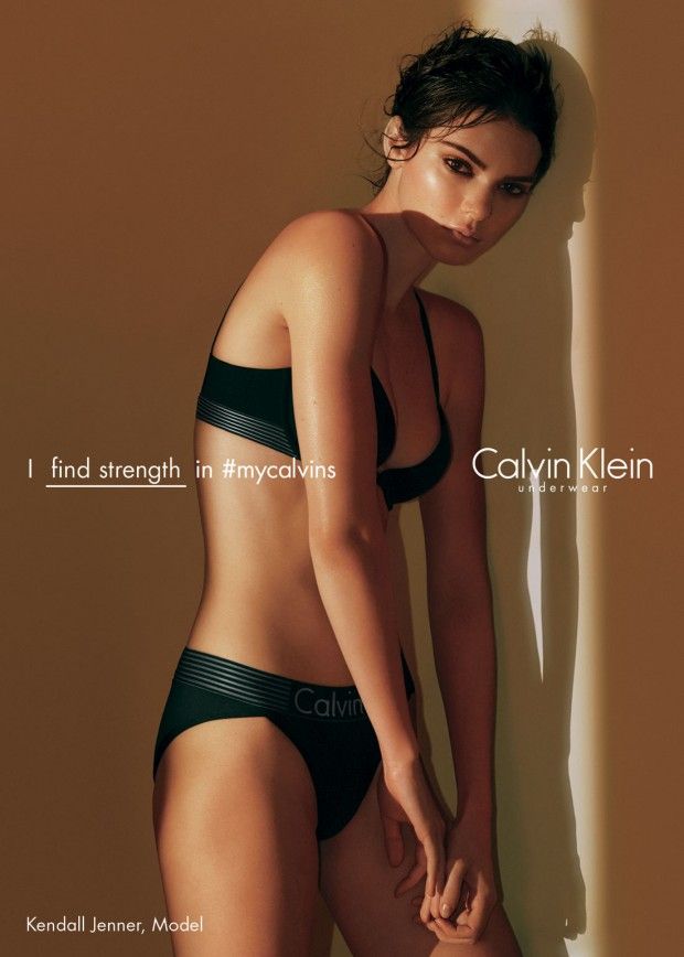 Nu Giet Effectiviteit Kendall Jenner Stars in New Calvin Klein Underwear Campaign