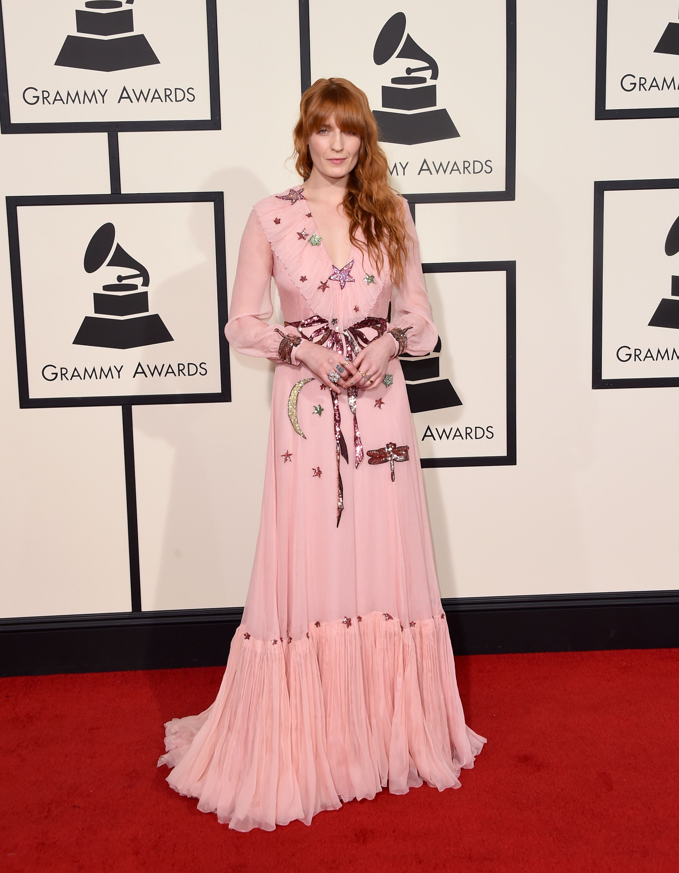 Meghan Trainor: 2016 Grammys Outfit