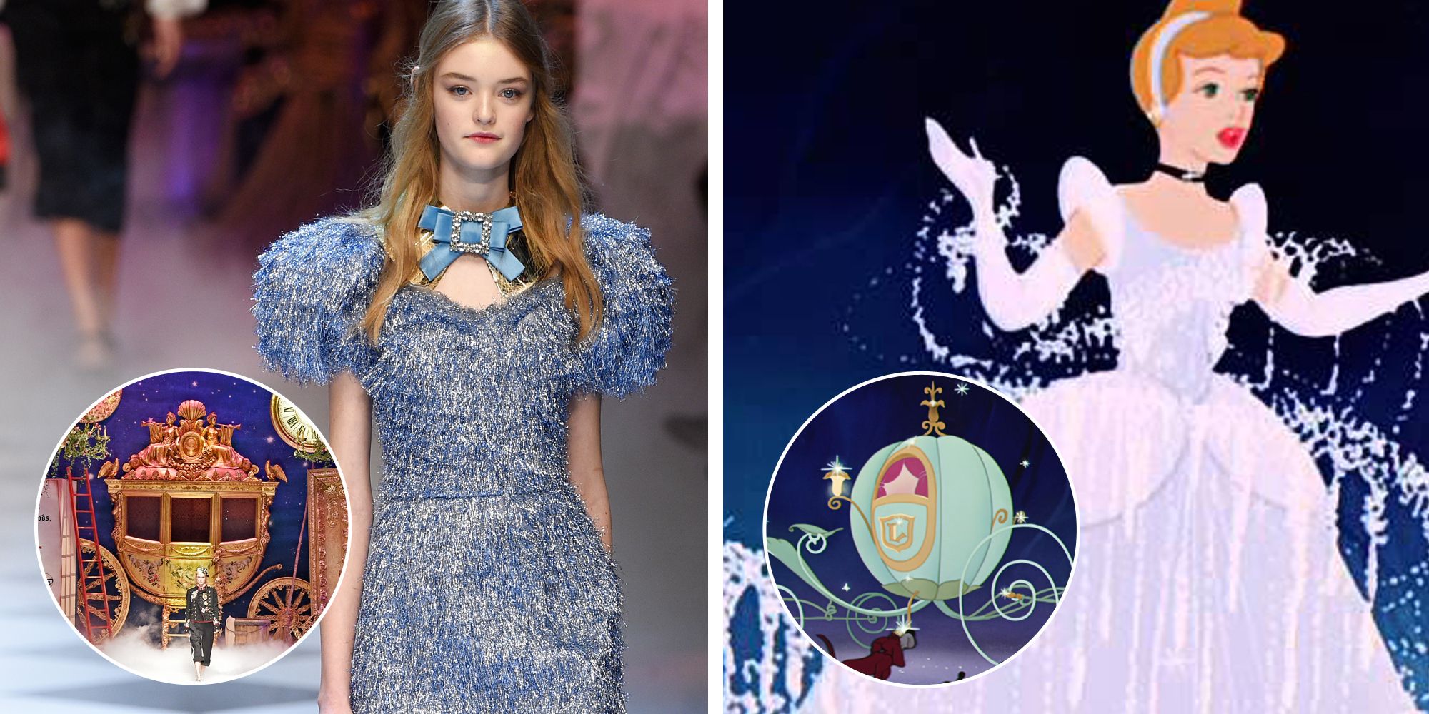 Dolce & Gabbana Literally Brought Disney Fairy Tales to Life on the Runway