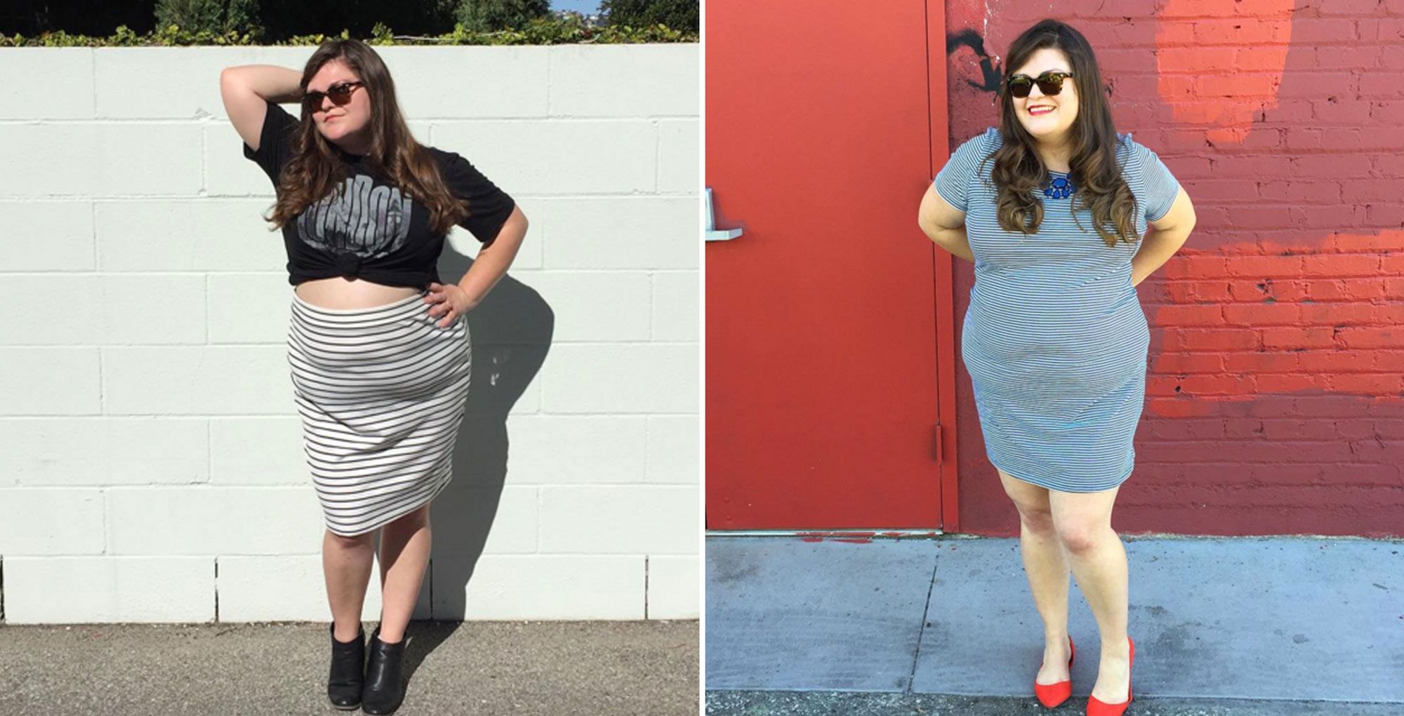 This Woman Dressed to Show Off Her Belly Fat for a Week