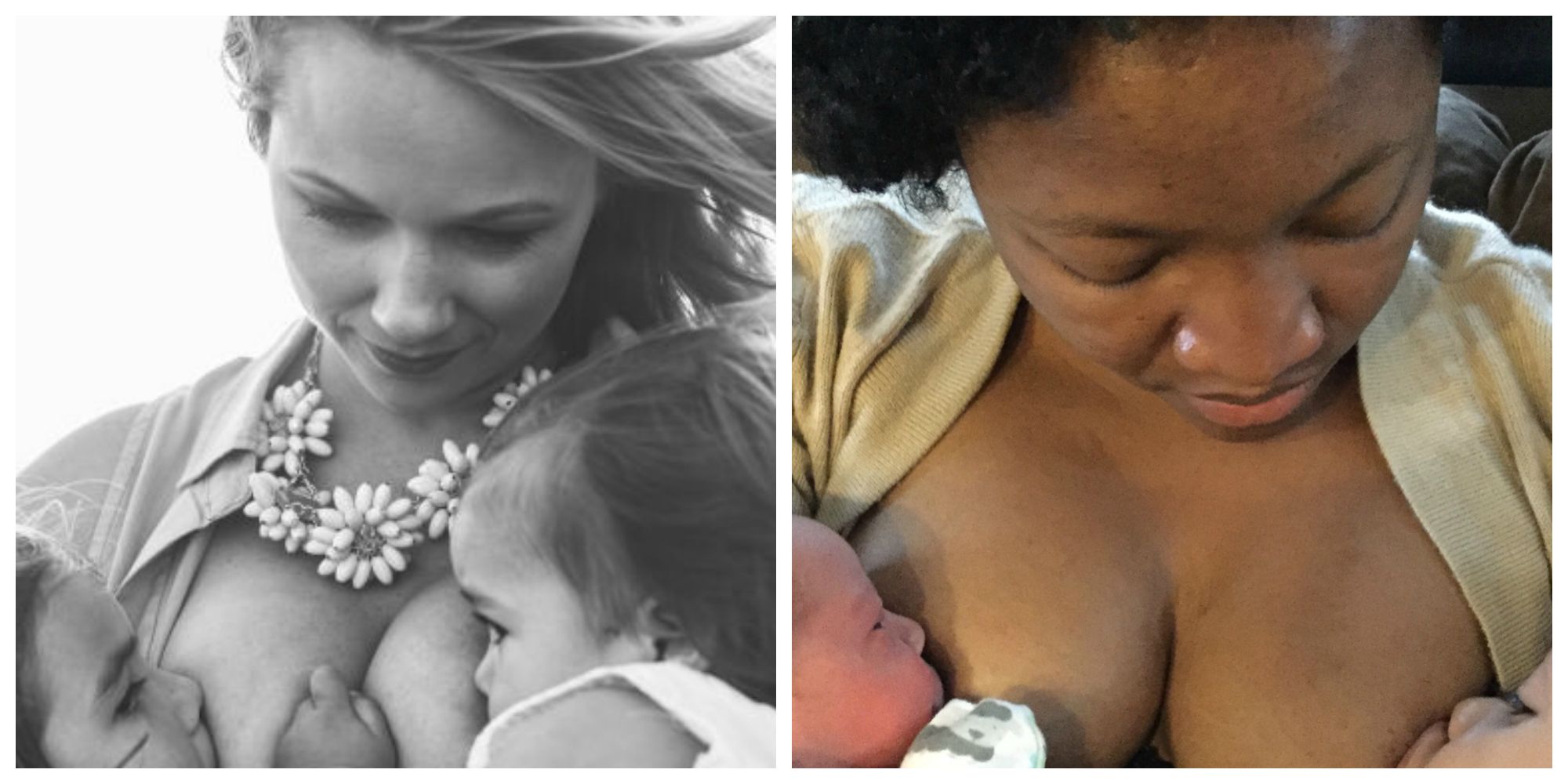 This Is What Breastfeeding 2 Babies at Once Is Really Like, According to 9 Moms pic
