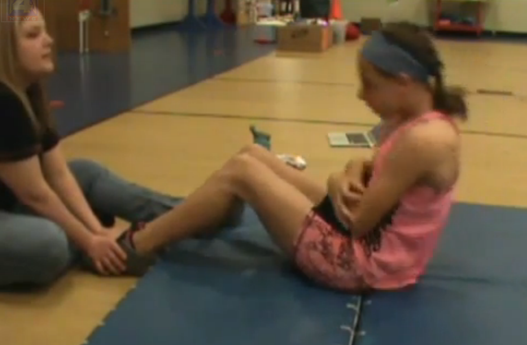 This Badass 10 Year Old Girl Just Broke a National Fitness Record