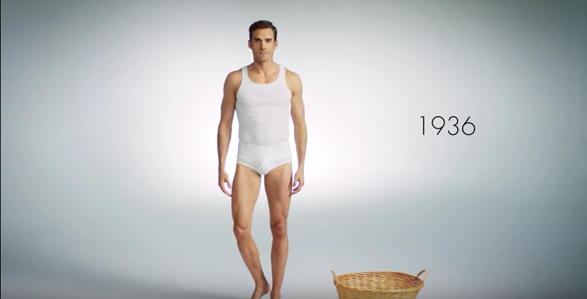 History of Men's Underwear & Swimwear