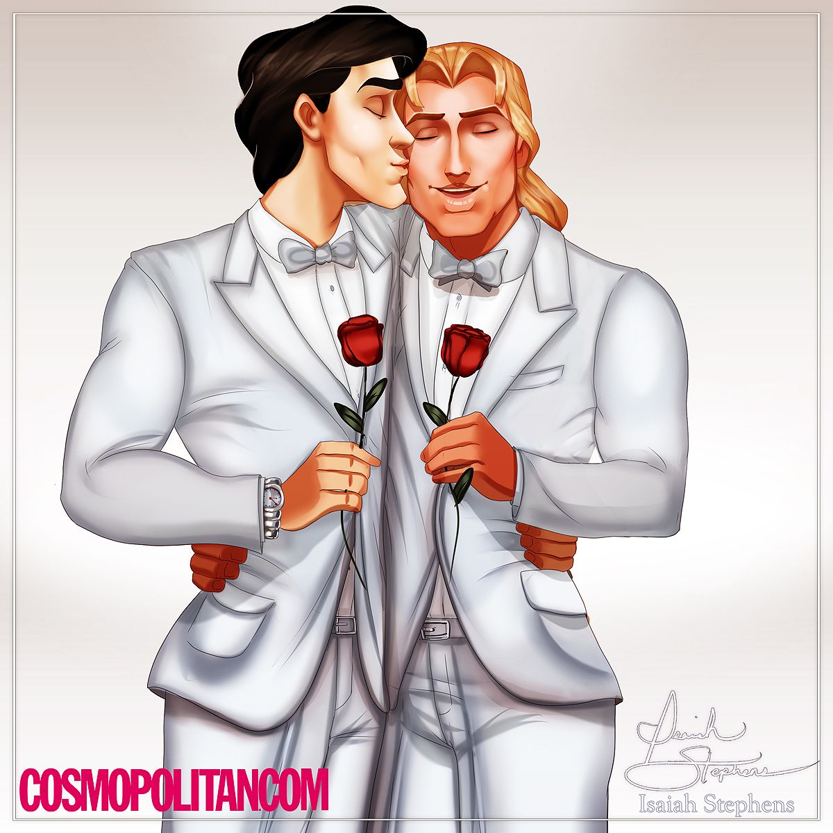 1200px x 1200px - Disney Gay Couples â€” Disney Princes Fall in Love, Kiss